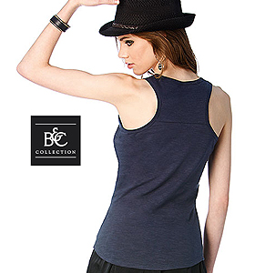 Women Tank Top Slub B&C