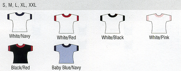 Farben Ladies Ringer T Bella