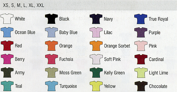 Farben Ladies T Round Neck Bella