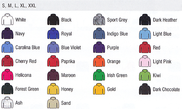 Farben Heavy Blend Hooded Sweat