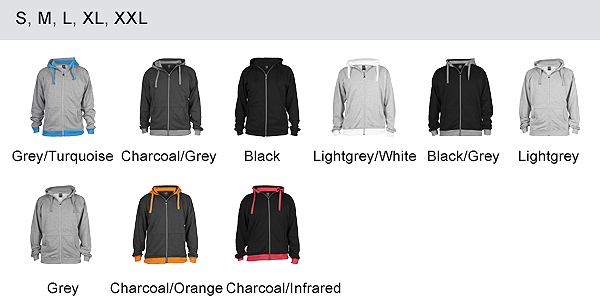 Farben Light Fleece Zip Hoody