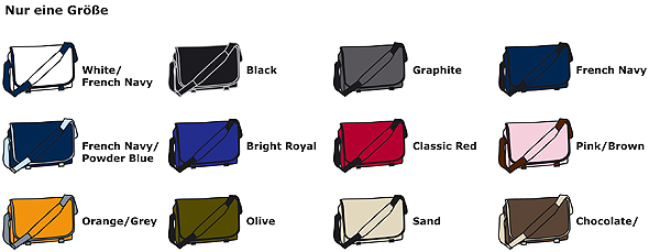 Farben Messenger Bag