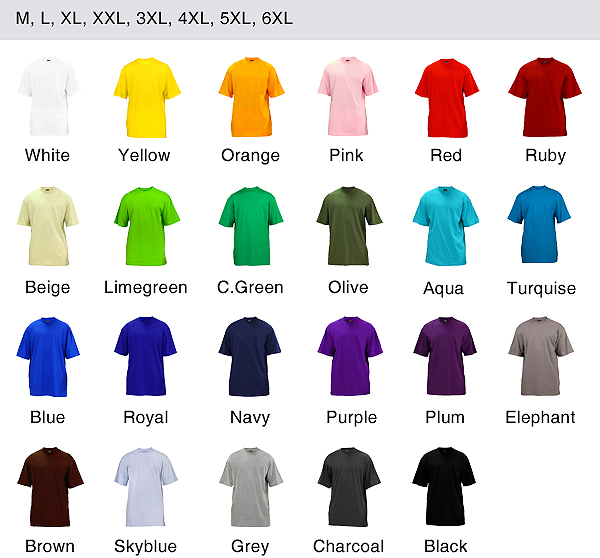 Farben Tall Tee Shirt