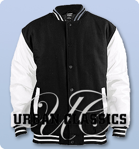 Half-Leather College Jacket